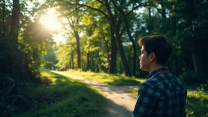 Antreprenor la o răscruce de drumuri, alegând direcția.