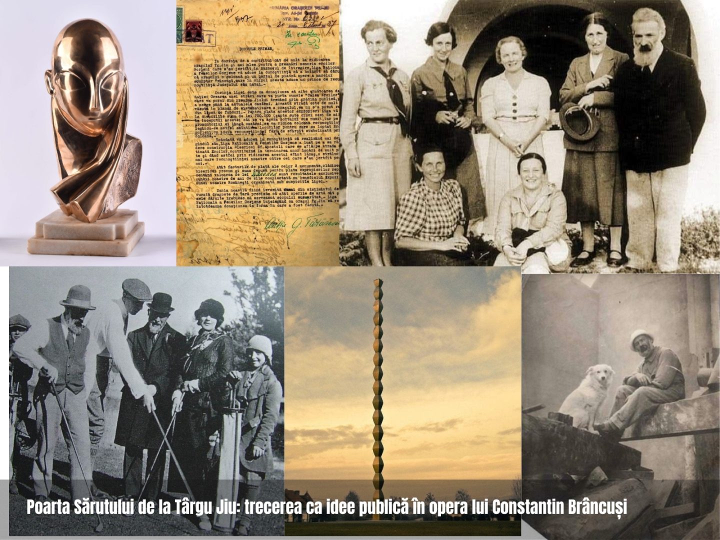 Poarta Sărutului de la Târgu Jiu: trecerea ca idee publică în opera lui Constantin Brâncuși